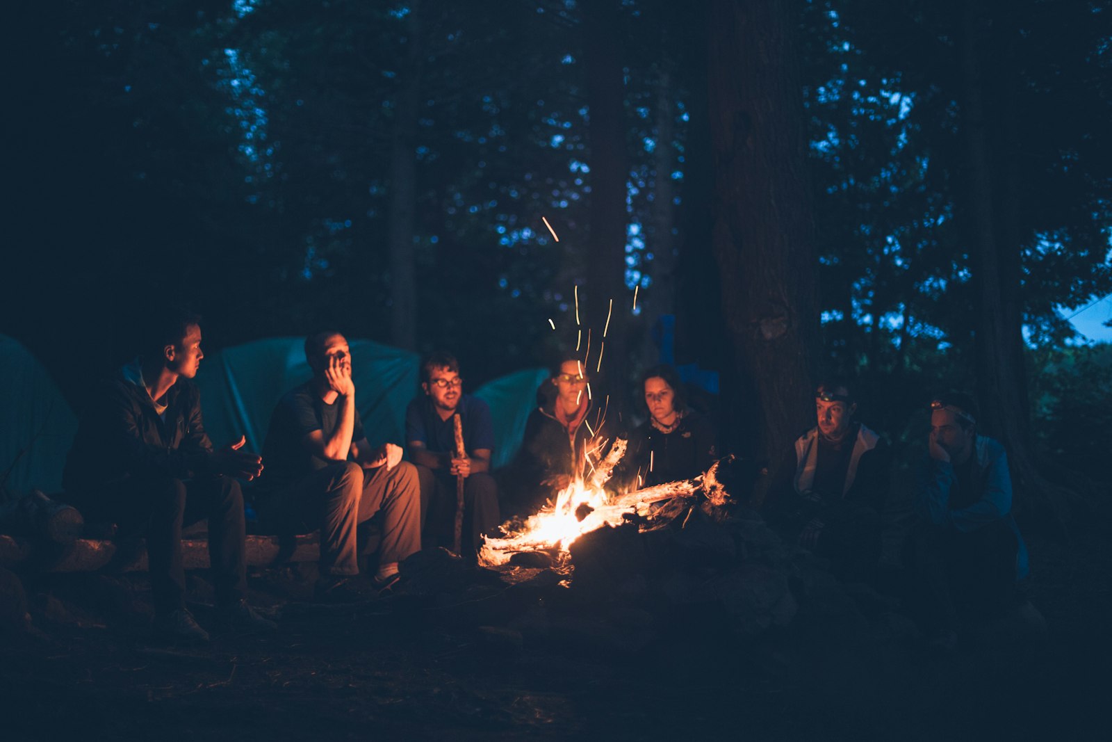 Last campfire of the season